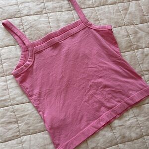 Everlane 100% Organic Cotton Square Neck Tank